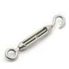 BE-TOOL Stainless Steel 304 Hook & Eyelet Wire Rope for