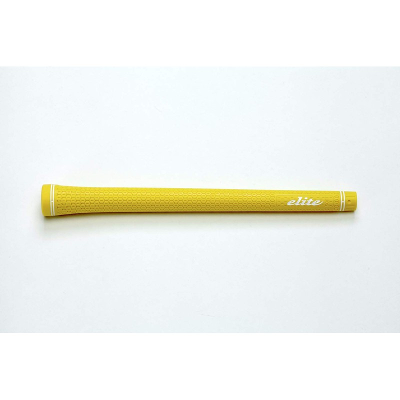 elitegrips TD50 SOFT 7-Pack Golf Grips, Acid Yellow with Backline