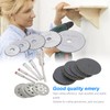 30Pcs Cutting Wheel Discs High Speed Steel Saw Blades with