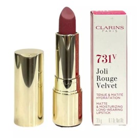 Clarins Joli Rouge Long-Wearing Lipstick New In Box Choose Your Favorite Color! - 731V Rose Berry