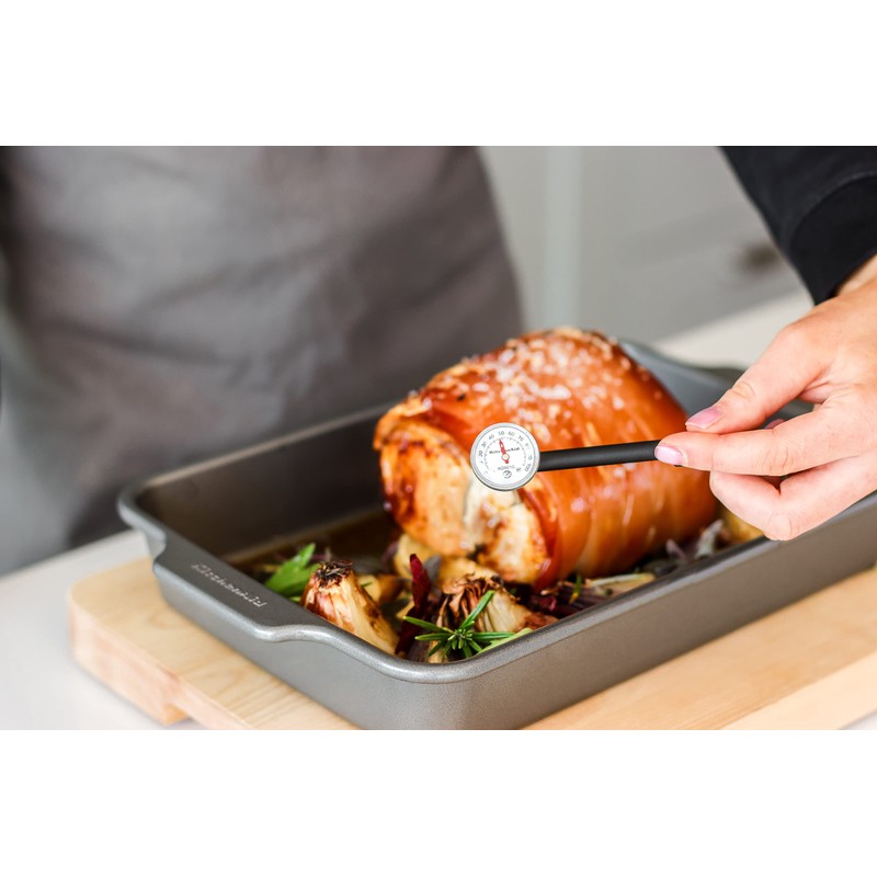 KitchenAid Meat Thermometer with Instant Display, Quick Temperature Display, -6°C