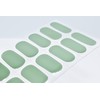 LIFOOST Fully Cured Gel Nail Strips Solid Green Long Lasting