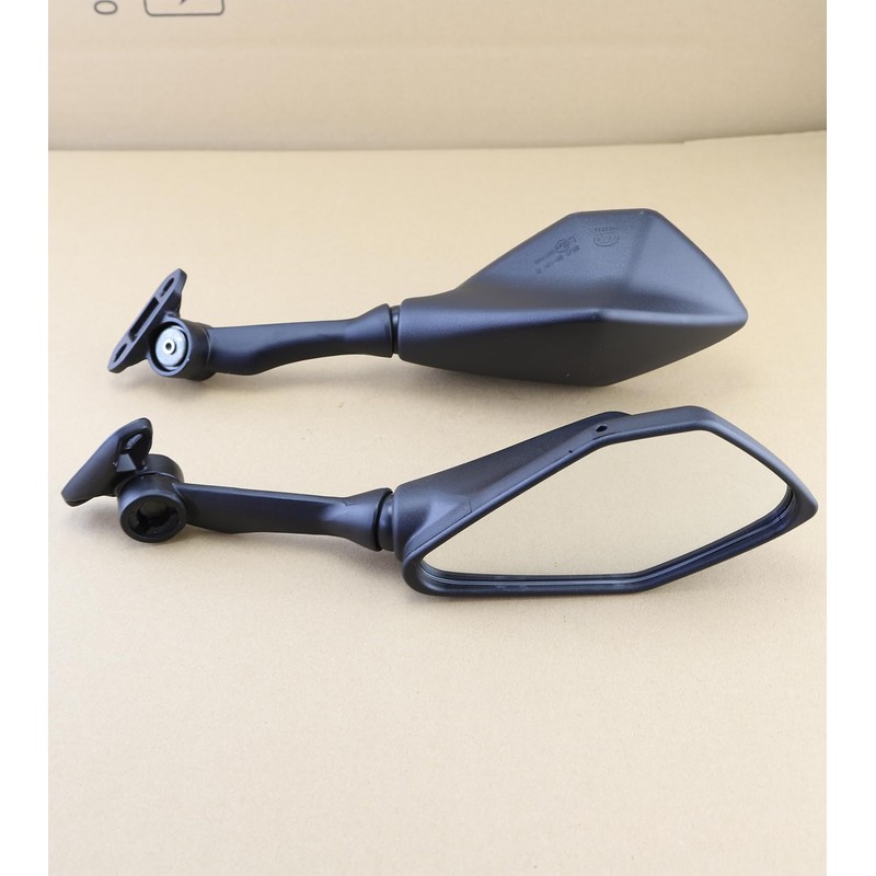 Mokuo Foldable Motorcycle Mirrors Fit for Ninja 250 ZX6R 636