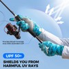 KastKing La Sal Pro Full Finger Fishing Gloves, UPF 50+