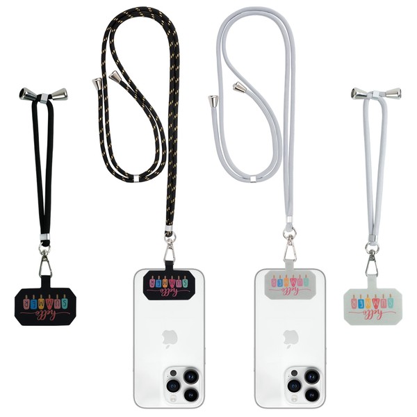 4Pcs Phone Lanyard Crossbody & Hand Wrist Strap Lanyard with