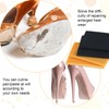 Hpmjz 4 PCS Shoe Heel Repair Kit Square High Heel