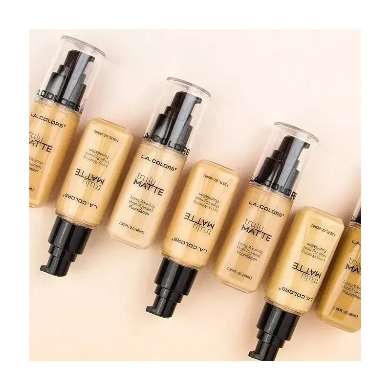 Base De Maquillaje Liquido La Color Truly Mate Cobertura 40g