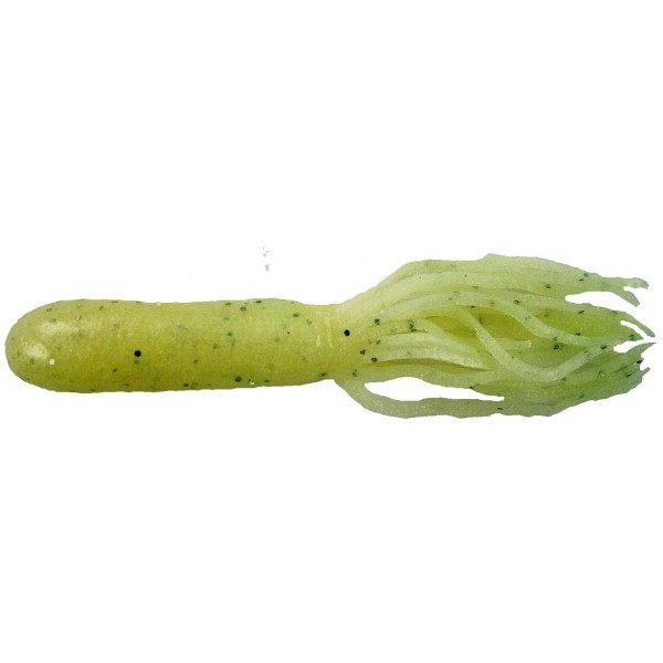 Mizmo Tubes 3.25 Inch Slim Jims Shad Pearl with Silver