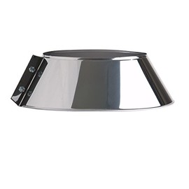 Shieldmaster 6" (150mm) Storm Collar Twin Wall Insulated Flue Pipe - Stainles...