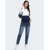 Yornobly Women's Maternity Boyfriend Jeans Over Belly Stretch Denim Pregnancy