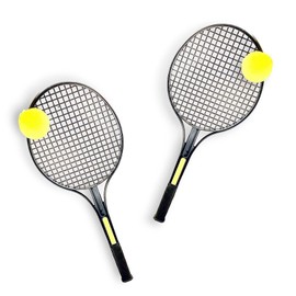 Kids Tennis Racquet And Ball Play 4 Piece Set Ages 3+