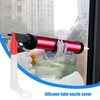 Caulk Nozzle Tip Tool,6X Caulking Tube Nozzle Tips | Red