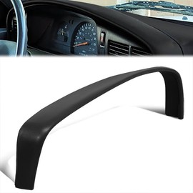 Gauge Cluster Instrument Panel Bezel Trim Compatible with 89-95 Toyota Pickup, Black