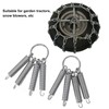 Tire Chain Tensioner Tightener, 1 Pair Stainless Steel Tire Chain