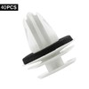 BIUTEFOR Rivets Car Interior Clips 40pcs Door Trim Bumper Clips