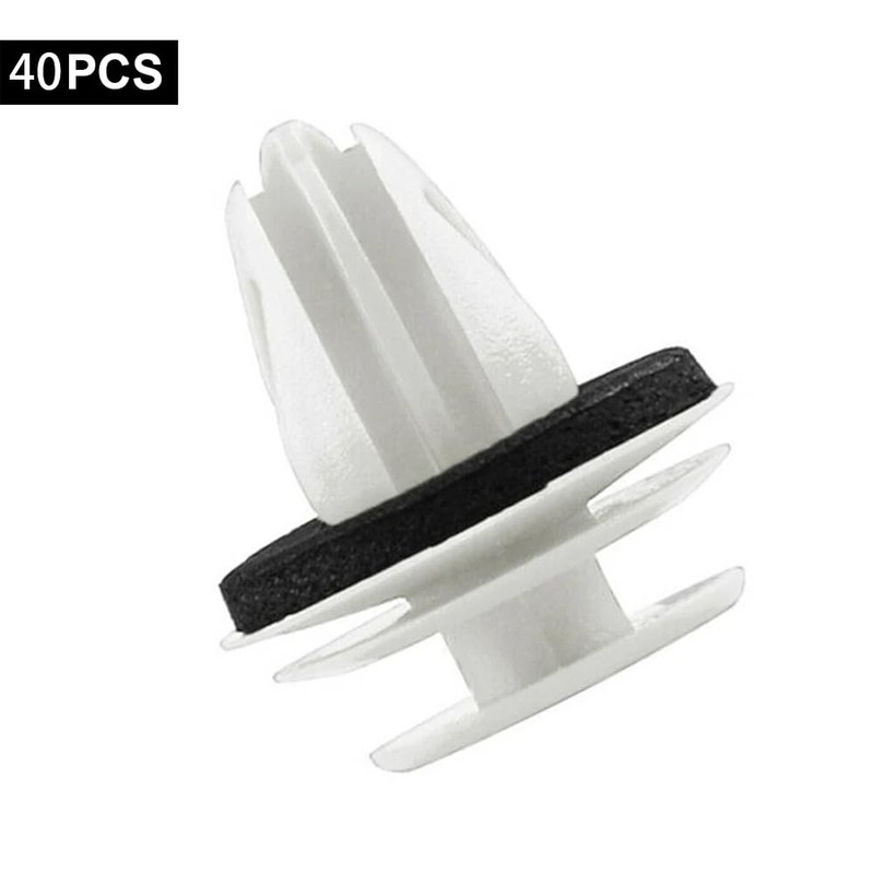 BIUTEFOR Rivets Car Interior Clips 40pcs Door Trim Bumper Clips