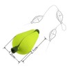 Xsdjasd 30pcs EVA Teardrop Strike Fly Fishing Float Strike Indicator