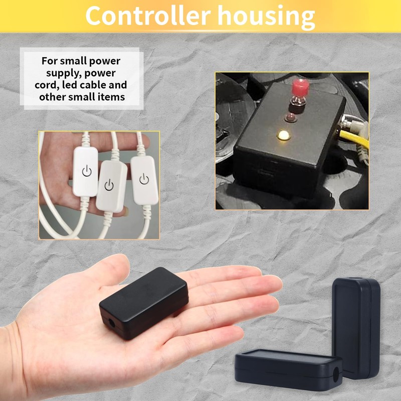 YXQ 40mmx20mmx11mm Power Project Enclose Case Junction Box Waterproof Small