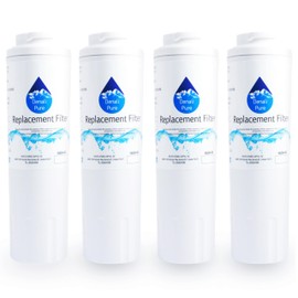 4-Pack Replacement for KitchenAid KFXS25RYMS0 Refrigerator Water Filter - Compatible with KitchenAid 4396395 Fridge Water Filter Cartridge