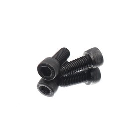 binifiMux 10pcs M10 x 25mm Black Socket Cap Bolts Screws 12.9 Grade Alloy Steel