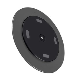 Base Giratoria para Monitor de Computadora, Soporte de Aleación de Aluminio Mate de 360 ​​grados, Fácil de Lavar