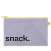 Fluf Zip Snack Sack (Snack Size), Lavender