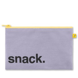 Fluf Zip Snack Sack (Snack Size), Lavender