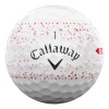 Paquete De 12 Pelotas De Golf Chrome Supersoft Glitter Rojo