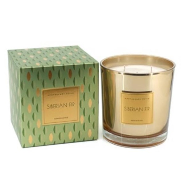 Siberian FIR Zodax Apothecary Guild Large Boxed Scented Jar Candle