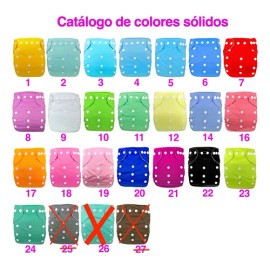 Pañales Ecológicos De Tela Reutilizables Ecobaby Original                                                                                             