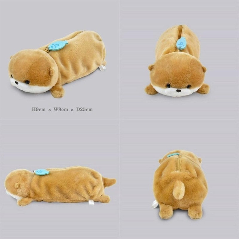 Stationery Bag Large Capacity High Quality? Plush Pen Box Portable