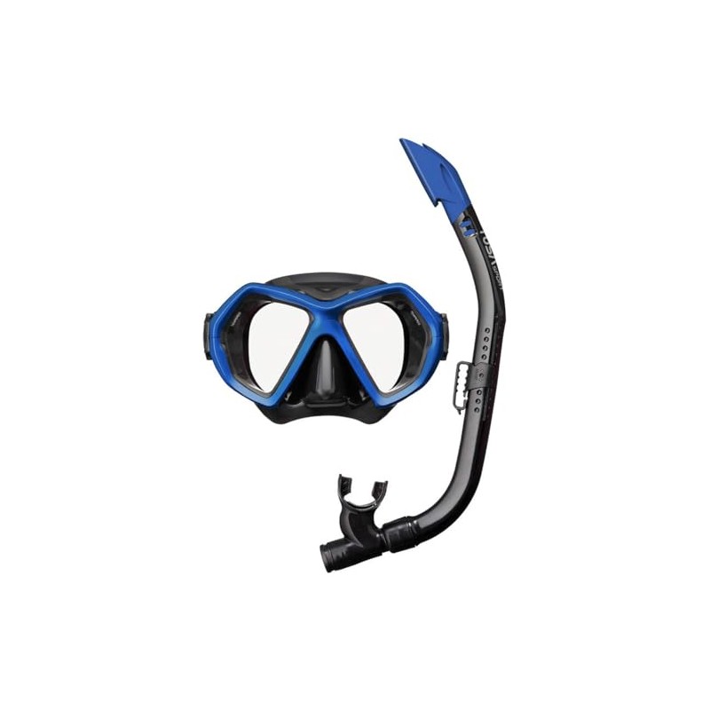 TUSA SPORT UC0106 Mask and Snorkel Set Adult - Black/Blue