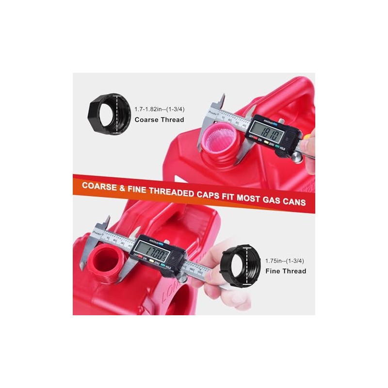 Gas Can Spout Replacement Kit - Nozzle & Accessories