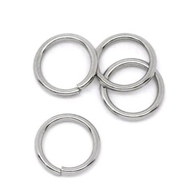 VALYRIA 500pcs Stainless Steel Open Jump Rings Connectors Jewelry Findings 18 Gauge