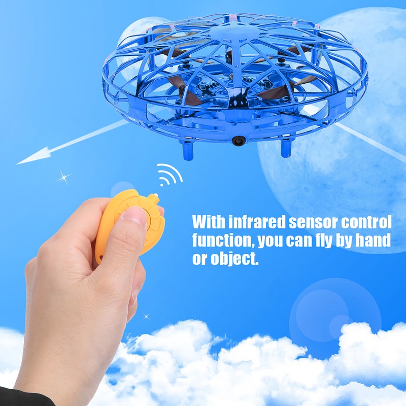Mini Drone Flying UFO Toy Automatic Induction Aircraft Airplane Children