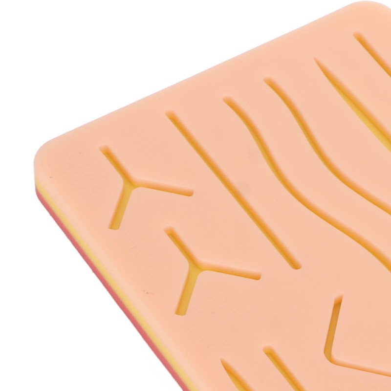Suture Practice Skin Pad, Medical Training Skin Model, Portable and
