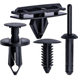 Rexka 80pcs Grille Fender Flare Hardware Kit for 2007-2018 Jeep Wrangler JK & Unlimited JK 68039280AA 6030441 6506007AA 6503598