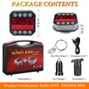 1409KMT USB-C Wireless Trailer Lights, Magnetic LED Towing Lights with