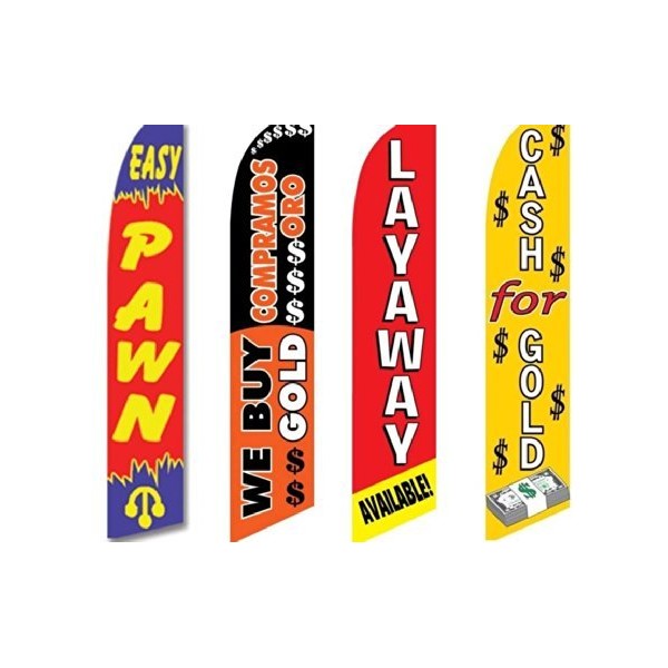4 Swooper Flags Pawn Shop We Buy Cash For Gold Sell Spanish English Layaway