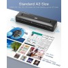 ‎MAXDONE A3 Laminator Machine with 12 Laminating Sheets Paper Trimmer