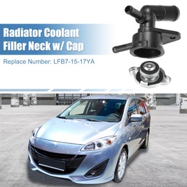 QUARKZMAN LFB71517YA Engine Radiator Filling Nozzle for Mazda 5 2.3L L4 06-10