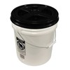 Bucket Kit, Five Natural (translucent) 5 Gallon 90 mil Buckets