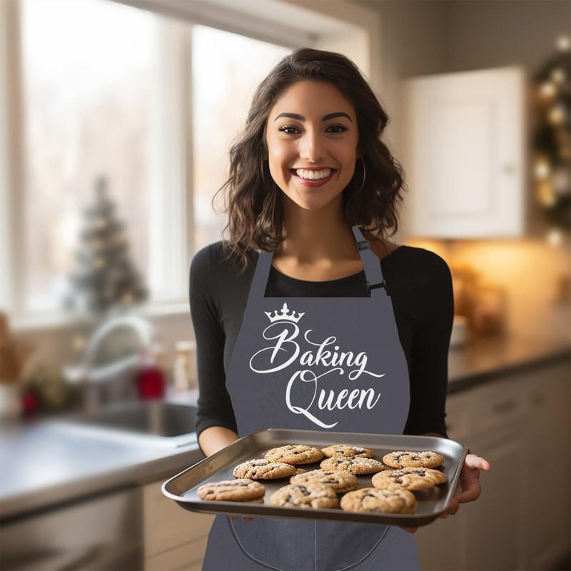 LINEN CLOSET® Baking Aprons for Women Baker Aprons for Men