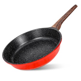 Vermonga Nonstick Frying Pan Skillet, 11-inch Non Stick Granite Fry Pan Egg Pan Omelet Pans Compatible with All Stovetops (Gas, Electric & Induction)