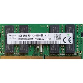 ITSL Memoria RAM Original de 16 GB para portátil HMA82GS6CJR8N-VK 16 GB (1 x 16 GB) PC4-21300 DDR4-2666 MHz sin búfer CL19 260 Pines SoDimm 1,2 V de un Solo Rango