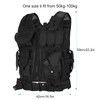 Lixada Tactical Vest Lightweight Breathable Polyester Sports Vest Outdoor Training