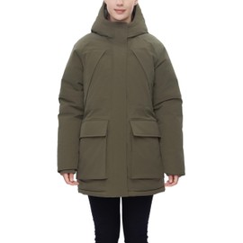 Rokka&Rolla Women’s Water-Resistant Thickened Winter Parka