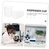 CHILDWEET 30Pcs Measuring Beakers Transparent Graduated Cups for Laboratory Kitchen