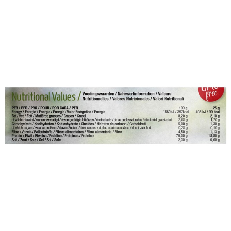 Ekopura Natural Vegan Protein – Vanilla - 500g | 75%