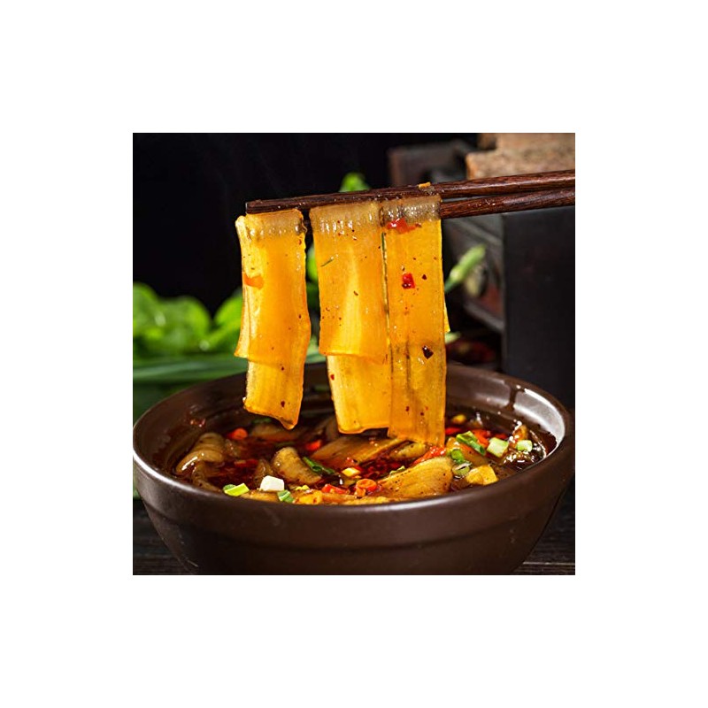 HelenOu666 Sichuan Specialty Hotpot Potato Wide Noodles Kuan Fen Tiao